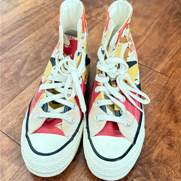 Converse Chuck Taylor Cream High-Tops - Picture 13 of 16